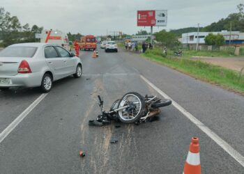 Acidente de trânsito deixa um ferido em Araricá