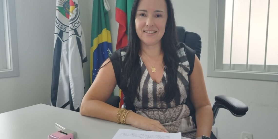 Ariadne Langanke é a nova titular da Delegacia de Polícia de Nova Hartz