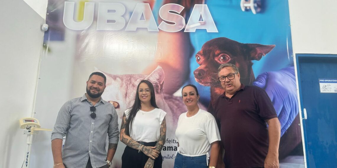 Comissão da Câmara de Campo Bom visita no litoral projeto de UBS animal