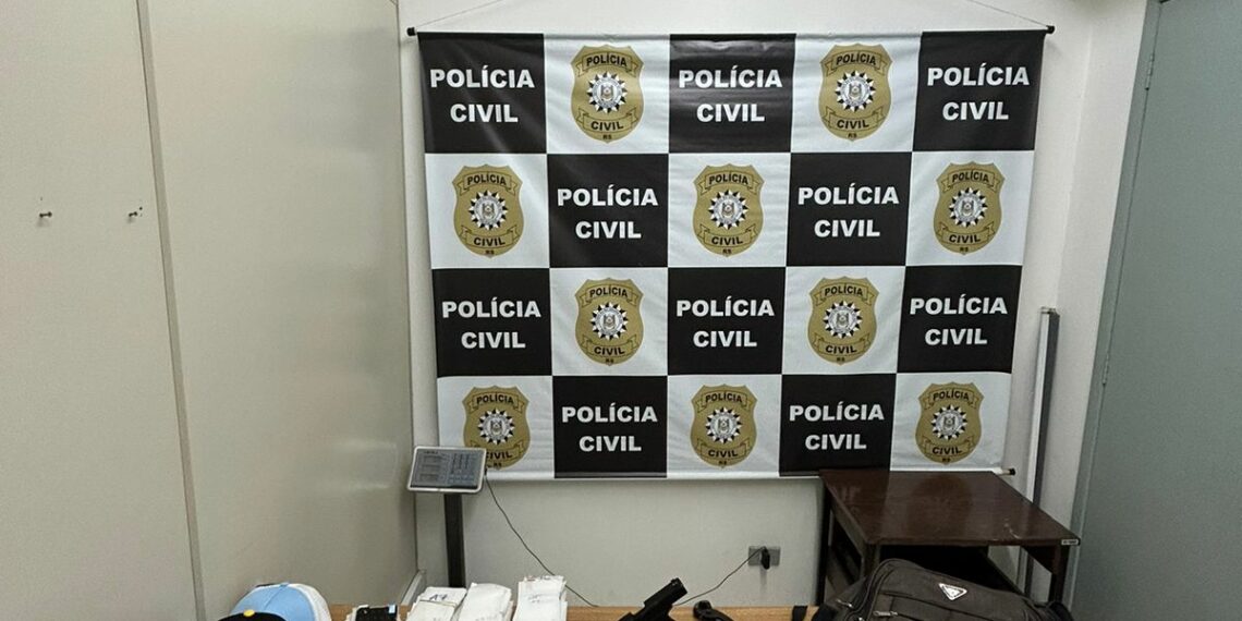 Suspeito de furtos a estabelecimentos comerciais é preso pela PC de Taquara em Campo Bom