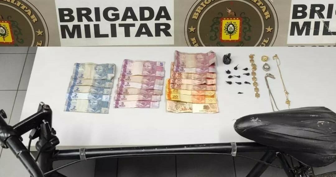 Brigada Militar prende homem por tráfico de drogas em Campo Bom