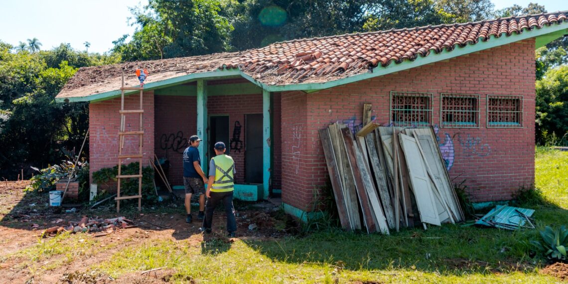 Campo Bom da início as obras dos banheiros da Pista de Atletismo