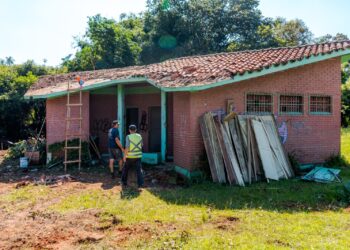 Campo Bom da início as obras dos banheiros da Pista de Atletismo