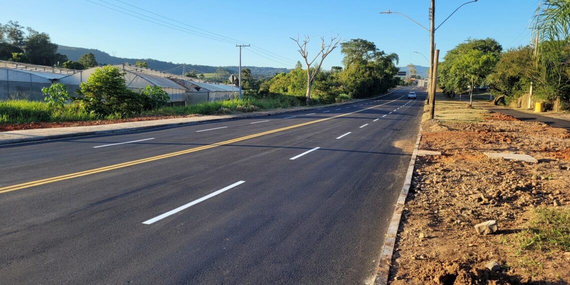 Avenida dos Municípios de Campo Bom no encontro com a RS-239 está totalmente liberada
