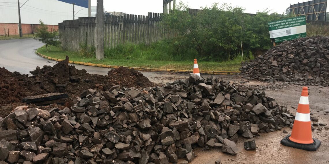Amvag pede solução para bloqueio próximo ao pedágio da RS-239, em Campo Bom