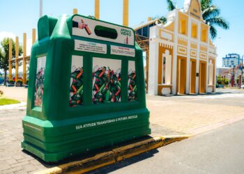 10 toneladas de vidro já foram recolhidas para reciclagem nas PEVs de Campo Bom