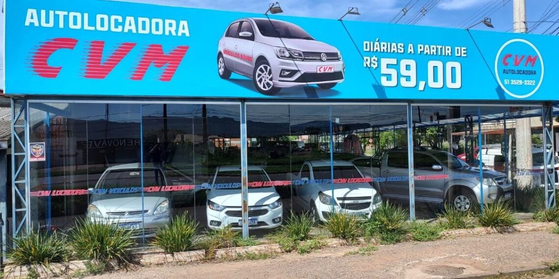 CVM AutoLocadora possui 20 anos de história e expriência em Sapiranga