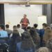 Mauro Vila Real aproxima alunos da Arte em palestra no Instituto Estadual de Educação Sapiranga