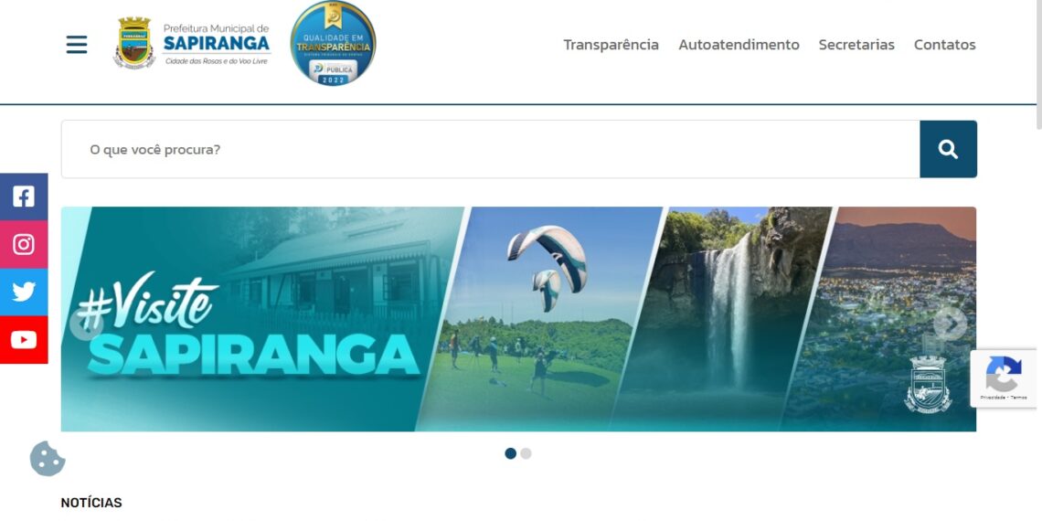 Sapiranga recebe do Tribunal de Contas o Selo Ouro de transparência