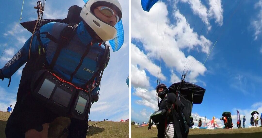 Pilotos da Equipe AGVL de Parapente voam pelos céus da Espanha