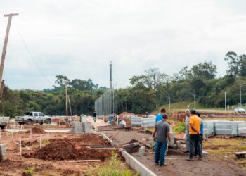 Novo Parcão de Campo Bom começa a tomar forma com avanço da obra