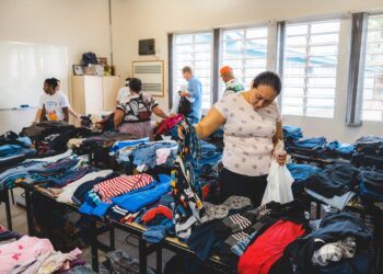 Campo Bom Solidário marca presença no bairro Dona Augusta nesta quarta-feira