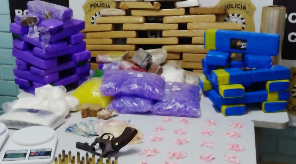 Polícia Civil faz grande apreensão de drogas em Campo Bom
