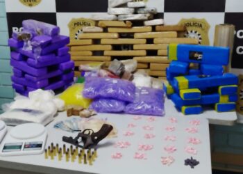 Polícia Civil faz grande apreensão de drogas em Campo Bom