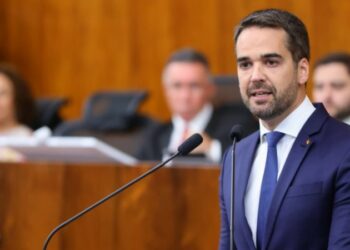 Sindilojas-NH traz governador Eduardo Leite para reunião-almoço