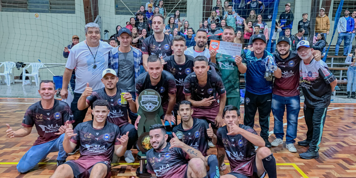 “É campeão!”; chega ao fim a Copa Verão de Futsal em Sapiranga