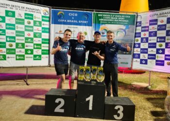 Gaúchos sobem ao pódio em competições de parapente em Goiás