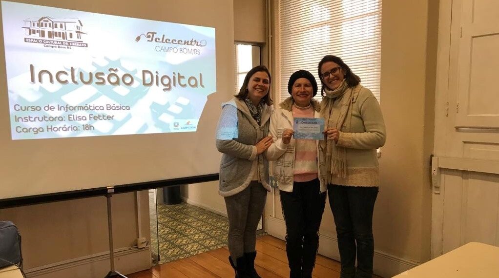 Inscrições para Curso de Inclusão Digital de Campo Bom abrem na próxima semana