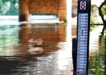 Nível do Rio dos Sinos em Campo Bom continua a subir