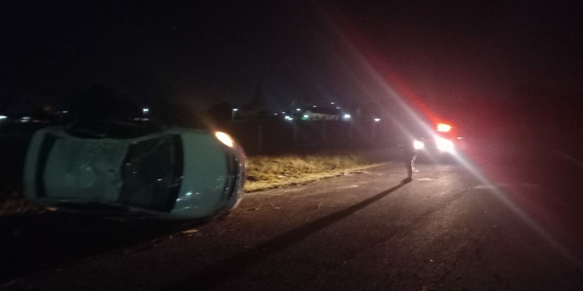 Veículo sofre capotamento na RS-239, em Campo Bom