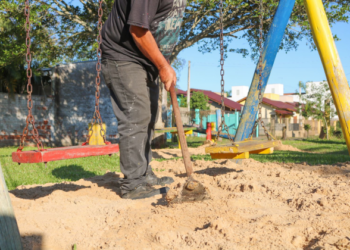 Mais de 30 pracinhas de Sapiranga recebem melhorias