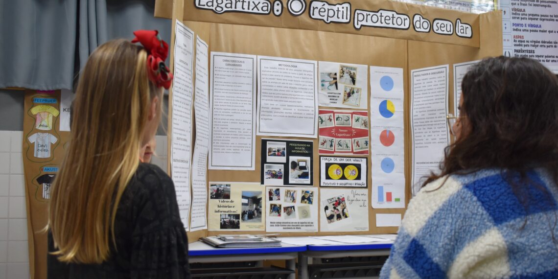 Escola de Nova Hartz faz sua estreia na Feira de Iniciação Científica do município