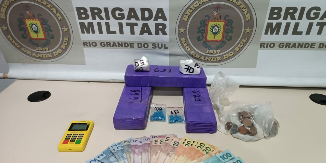 Acusado de tráfico é preso em flagrante em Sapiranga