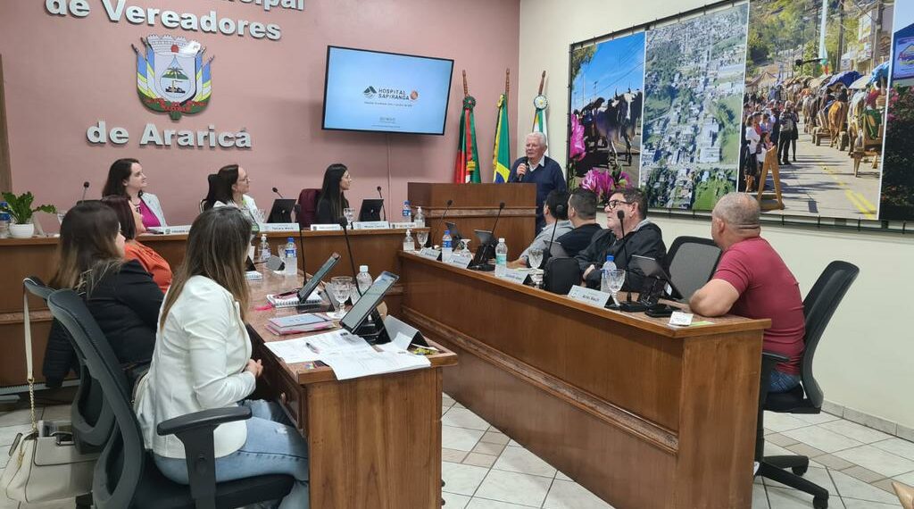 UTI Neonatal do Hospital Sapiranga recebe indicação de recurso de R$150 mil da Câmara de Vereadores de Araricá
