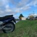Motociclista colide em caminhão e passageira é levada ao Hospital Sapiranga