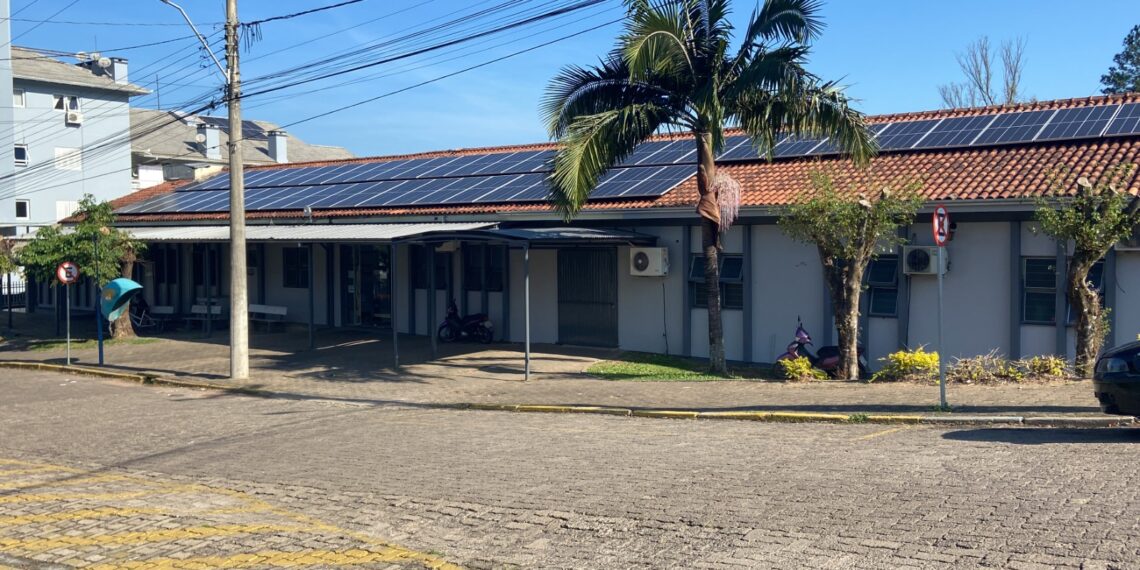 Em Nova Hartz, UBS Central produz energia limpa através de placas solares