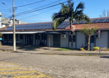 Em Nova Hartz, UBS Central produz energia limpa através de placas solares