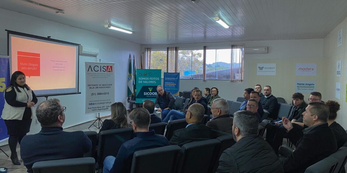ACISA de Sapiranga e Faccat promovem evento com foco na Síndrome de Burnout