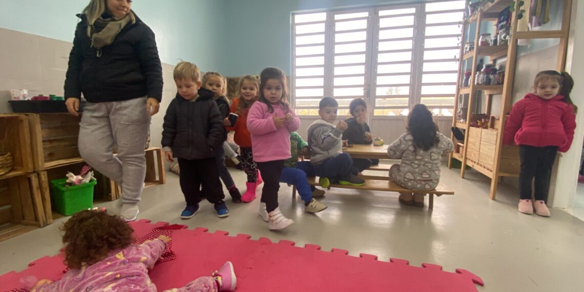 Nova Hartz inicia atividades na Emei Aquarella e busca zerar fila de espera
