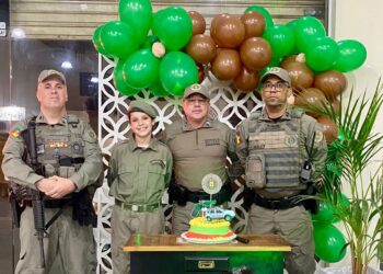 Brigada Militar participa de festa de aniversário em Sapiranga