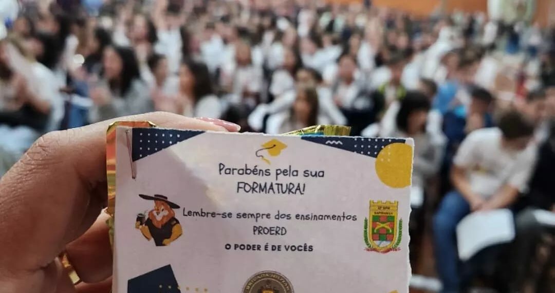 Brigada Militar forma mais 270 estudantes no Proerd em Nova Hartz