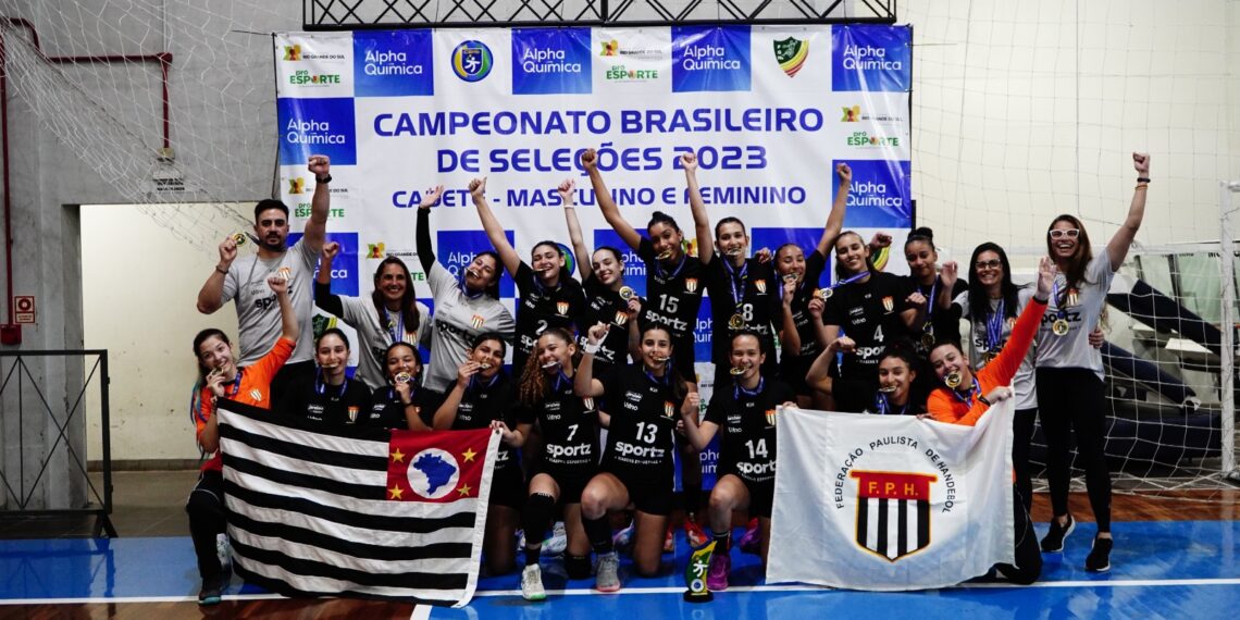 São Paulo vence o Brasileiro de Seleções de Handebol em Campo Bom