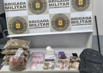 Brigada Militar prende acusado de tráfico em Campo Bom
