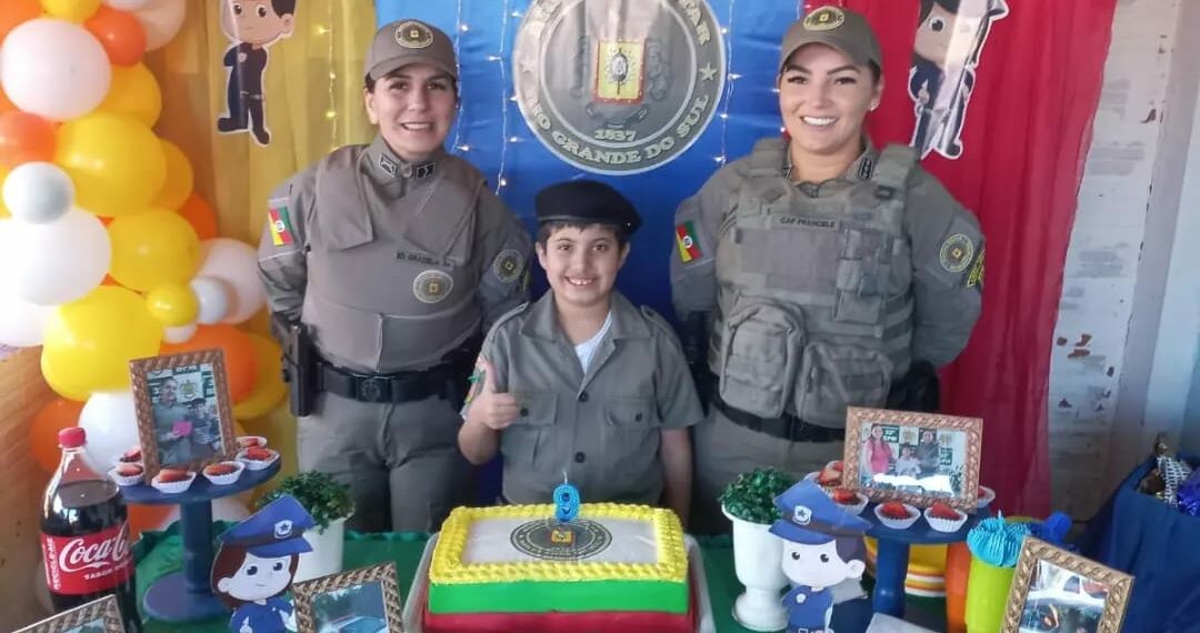 BM de Sapiranga prestigia festa de aniversário