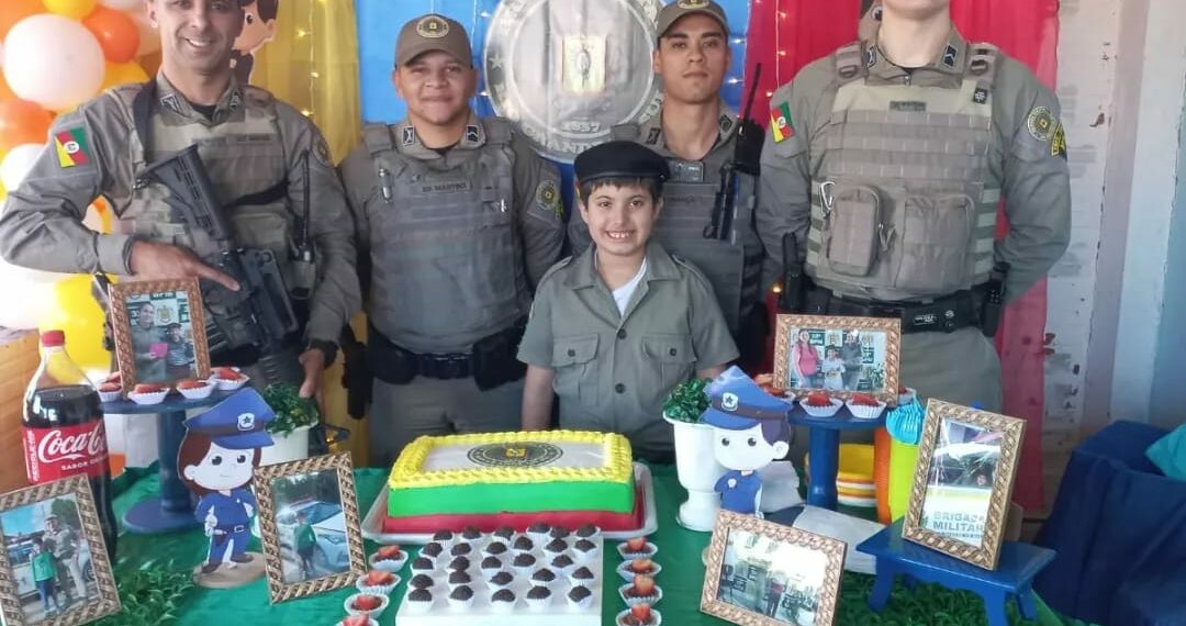 BM de Sapiranga prestigia festa de aniversário