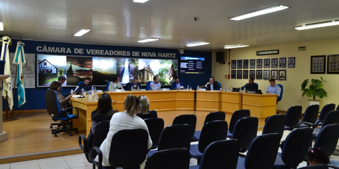 Resumo dos trabalhos da 26ª Sessão Ordinária na Câmara de Vereadores de Nova Hartz