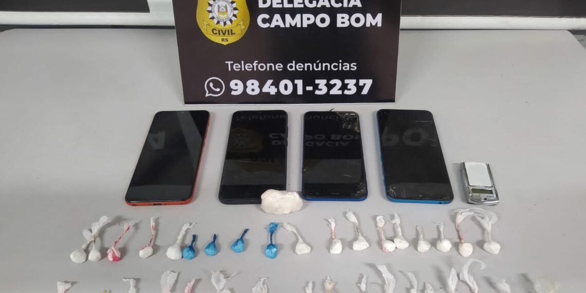 Após monitoramento, Polícia Civil prende traficante em Campo Bom