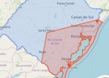 Defesa Civil alerta para temporais e risco de queda de granizo no RS