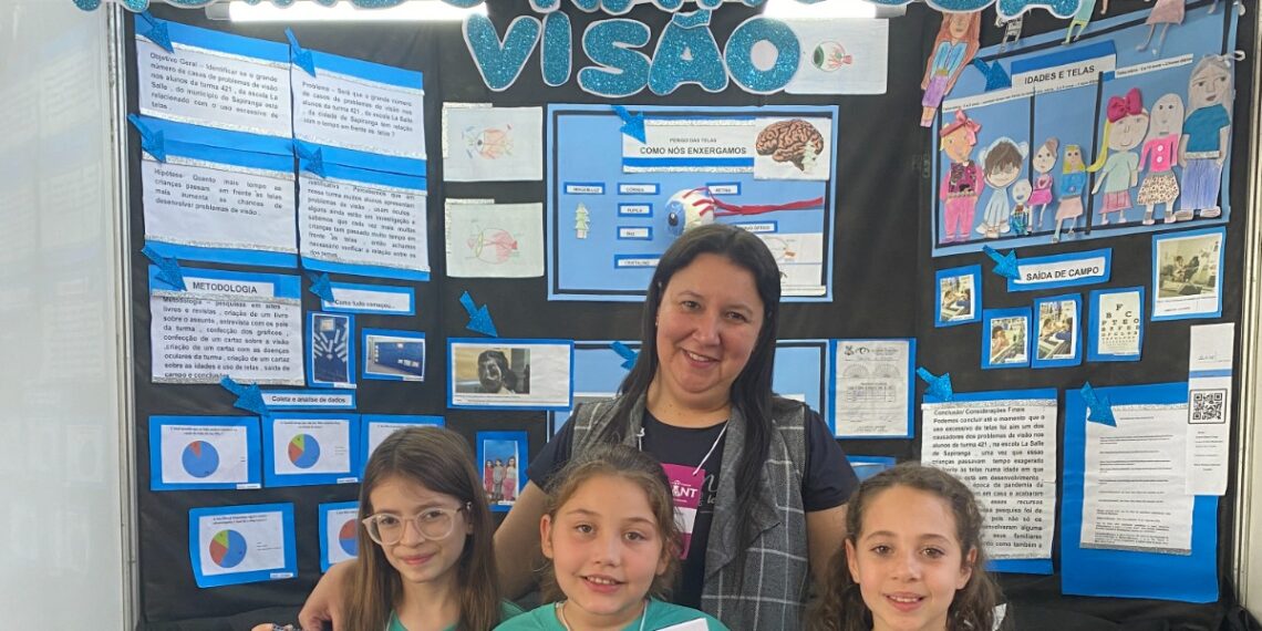 Estudantes da La Salle apresentam projeto sobre telas na VIII Femint