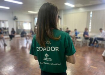 Hospital Sapiranga realiza ações em escolas municipais sobre doação de órgãos
