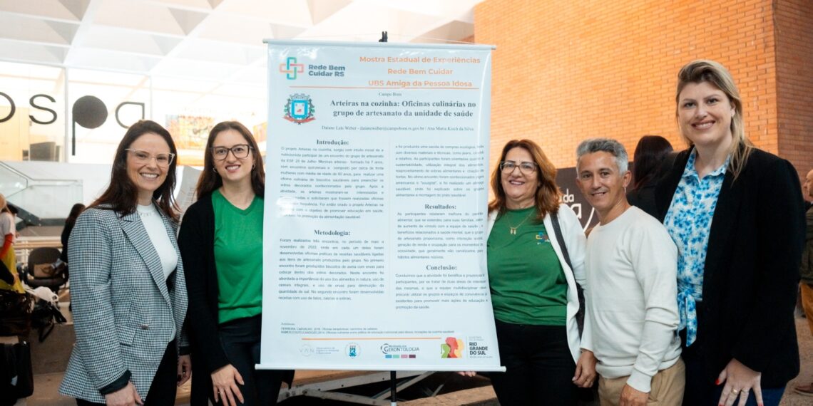 ESF 25 de Julho de Campo Bom se destaca em evento do Governo do Estado
