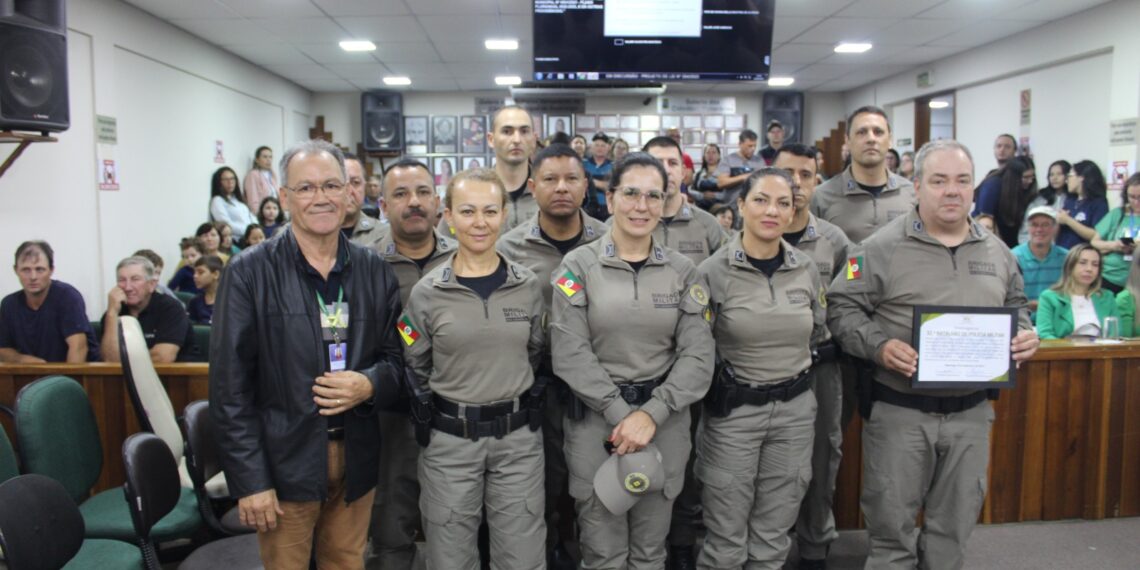 32º BPM recebe homenagem da Câmara de Vereadores em Sapiranga
