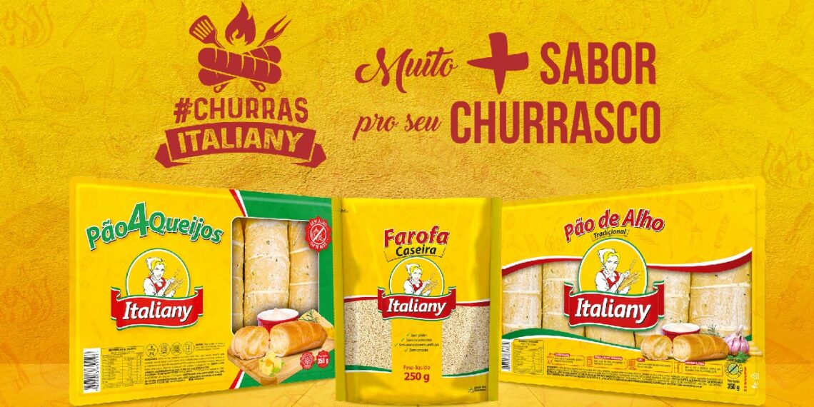 Italiany Alimentos e sua variedade de produtos de dar água na boca