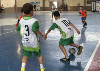 Copa Repercussão na Escola de Futsal Clip/Sicoob MaxiCrédito em Campo Bom