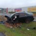 Motorista perde controle do veículo na RS-239, em Sapiranga