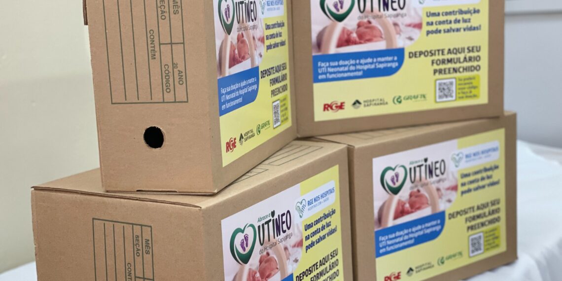 Hospital Sapiranga divulga pontos de coleta dos formulários da Campanha Abrace a UTI Neo
